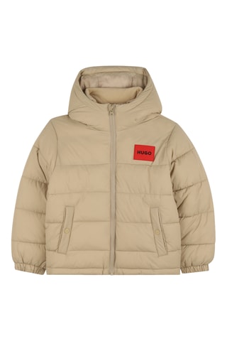 Doudoune à capuche - Beige - Hugo