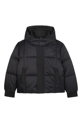 Doudoune à capuche - Noir - Boss