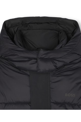 Doudoune à capuche - Noir - Boss