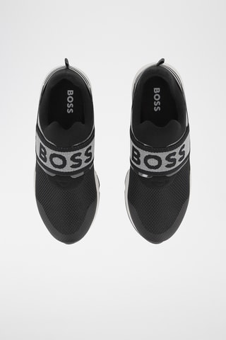 Baskets en cuir - Noir - Boss