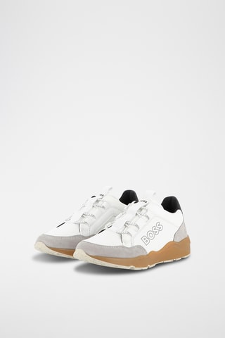 Baskets en cuir - Blanc - Boss