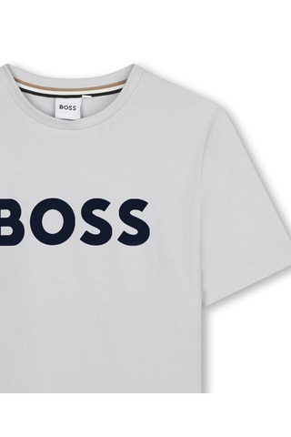 T-shirt regular - Gris clair - Boss