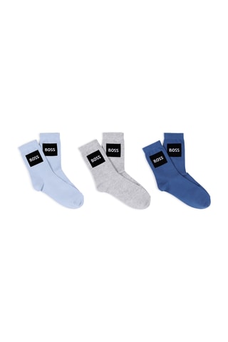 3 paires de chaussettes - Bleu - Boss
