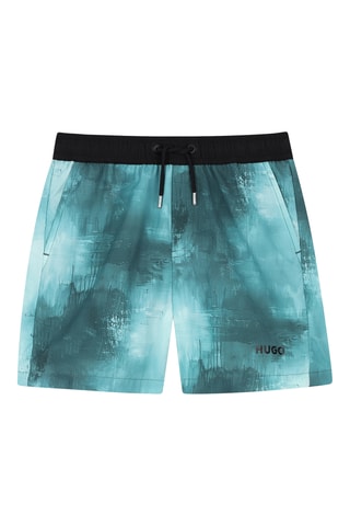 Short de bain - Turquoise - Hugo