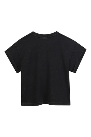 T-shirt en coton biologique - Noir - Hugo
