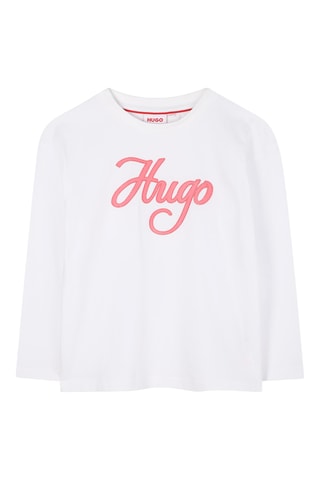 T-shirt en coton biologique - Blanc - Hugo
