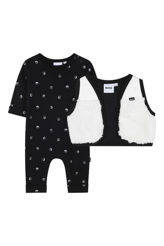 Combinaison et gilet - Noir et blanc - Boss