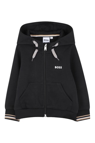 Gilet à capuche - Noir - Boss