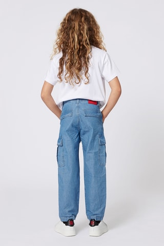 T-shirt regular en coton biologique  - Blanc - Hugo