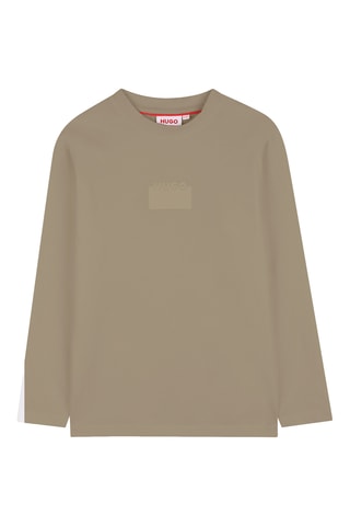 T-shirt en coton biologique - Beige - Hugo
