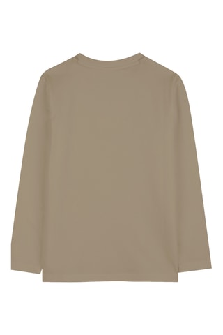 T-shirt en coton biologique - Beige - Hugo
