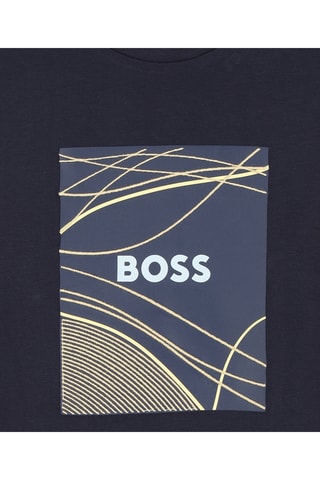 T-shirt regular - Bleu marine - Boss
