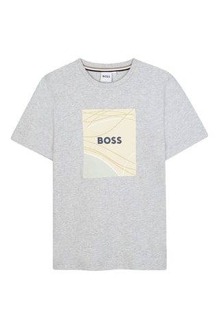 T-shirt regular - Gris - Boss
