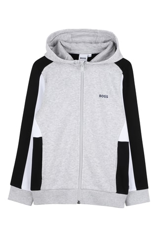 Sweat à capuche - Gris - Boss