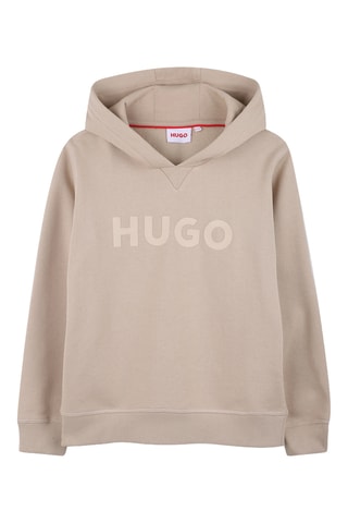 Sweat à capuche - Beige - Hugo