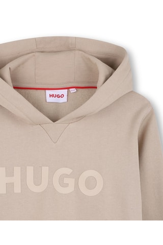 Sweat à capuche - Beige - Hugo