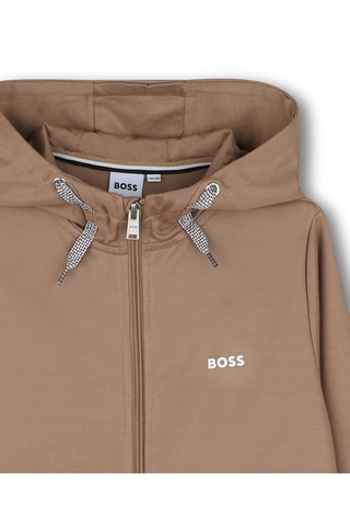 Sweat à capuche - Beige - Boss