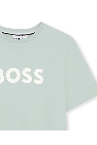 T-shirt regular - Vert clair - Boss