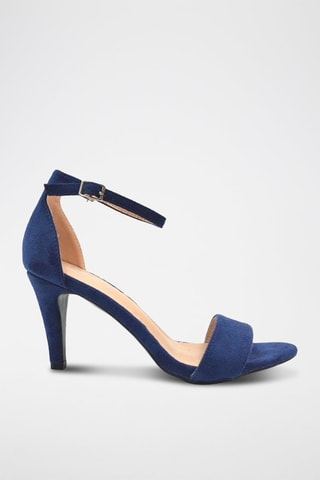 Sandales à talons - Bleu marine