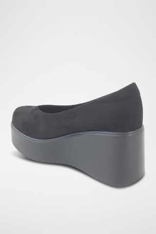 Ballerines compensées - Noir