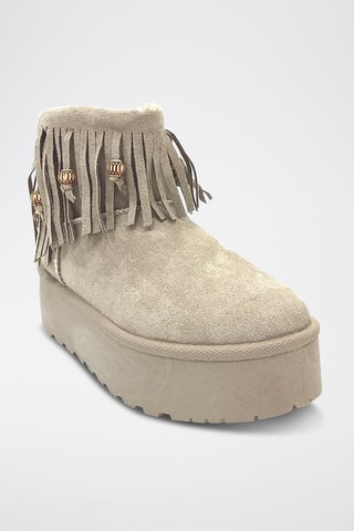 Bottines - Beige