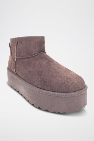 Bottines - Marron