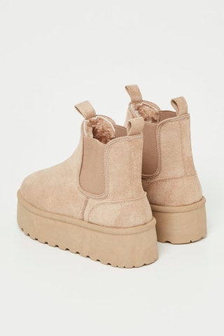 Bottines - Beige
