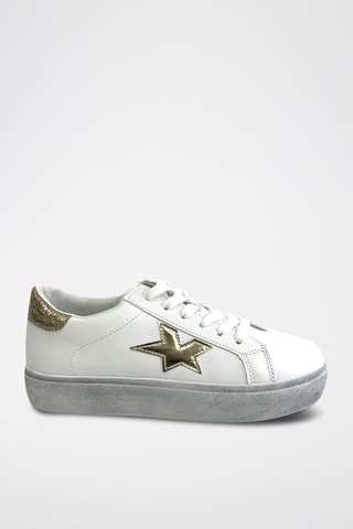 Baskets plateformes - Blanc