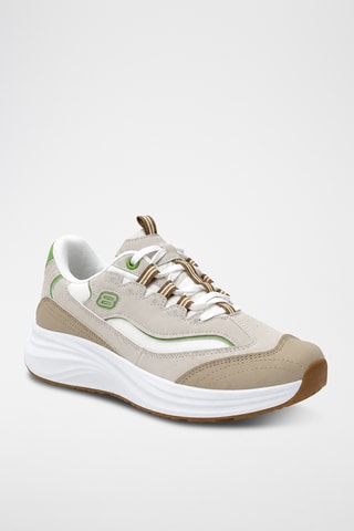 Baskets plateformes - Beige