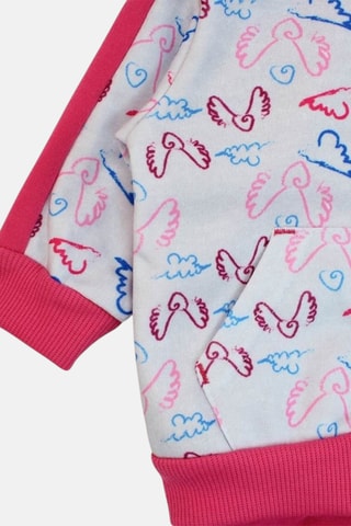 Sudadera con capucha y pantalón de chándal - Lee Cooper - Rosa y gris