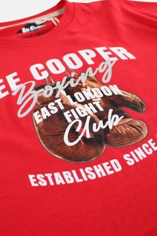 Camiseta - Lee Cooper - Rojo