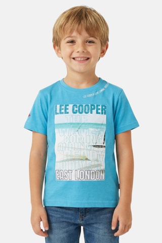 Camiseta - Lee Cooper - Azul