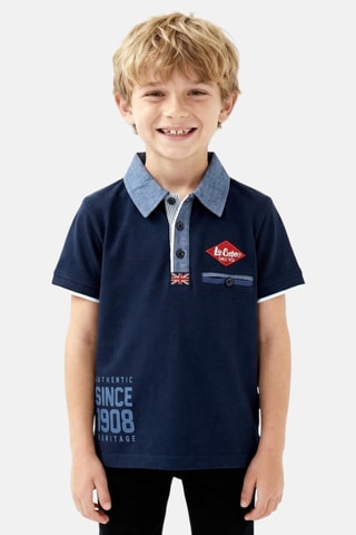 Polo - Lee Cooper - Azul marino