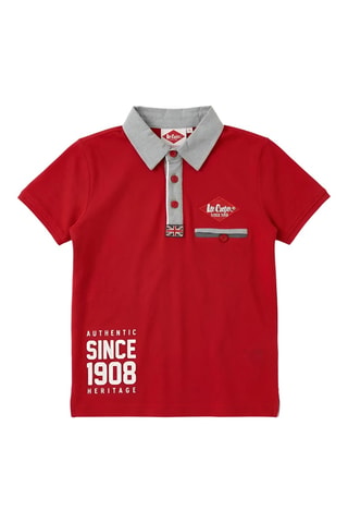 Polo - Lee Cooper - Rojo