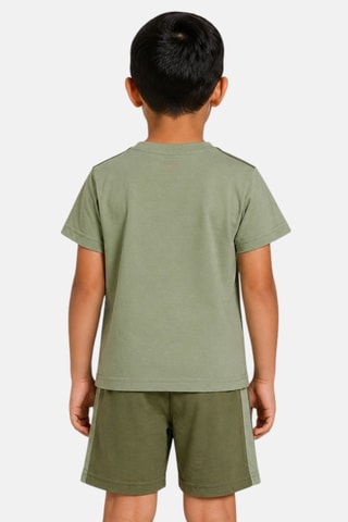 Camiseta y short - Lee Cooper - Caqui