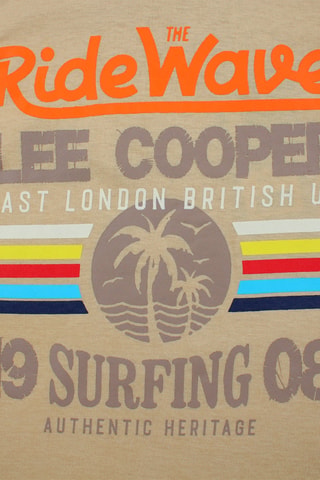 Camiseta - Lee Cooper - Beige