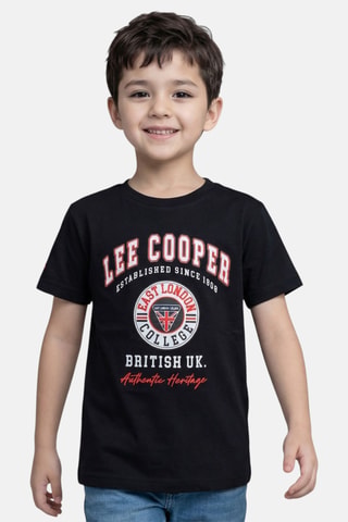 Camiseta - Lee Cooper - Negro