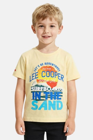 Camiseta - Lee Cooper - Amarillo