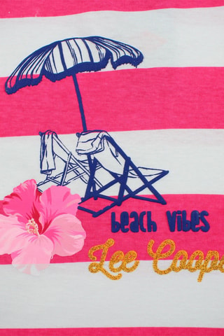 Camiseta - Lee Cooper - Rosa
