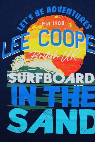 Camiseta - Lee Cooper - Azul marino