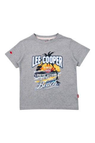 Camiseta - Lee Cooper - Gris