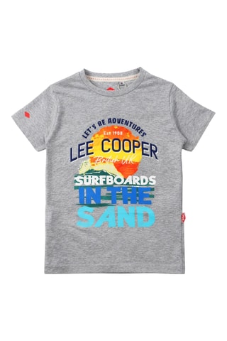 Camiseta - Lee Cooper - Gris