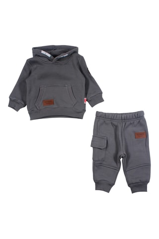Sudadera con capucha y pantalón de chándal - Lee Cooper - Gris