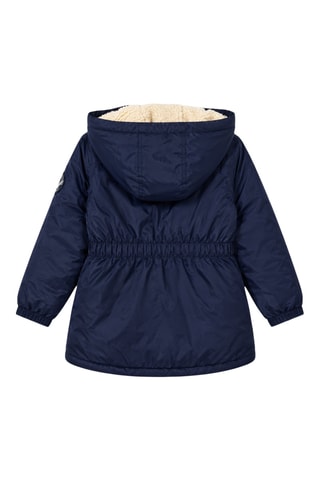 Parka con capucha - Lee Cooper - Azul marino