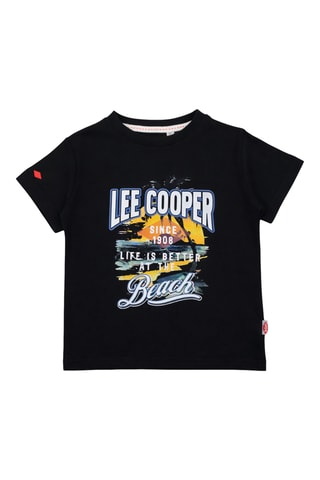 Camiseta - Lee Cooper - Negro