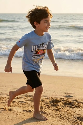 Camiseta - Lee Cooper - Azul