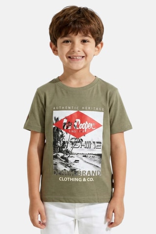 Camiseta - Lee Cooper - Verde