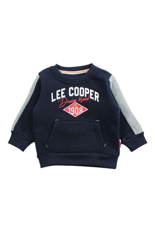 Sudadera y pantalón de chándal - Lee Cooper - Azul marino