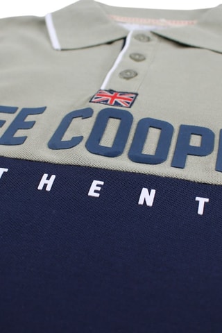 Polo  - Lee Cooper - Azul marino y caqui
