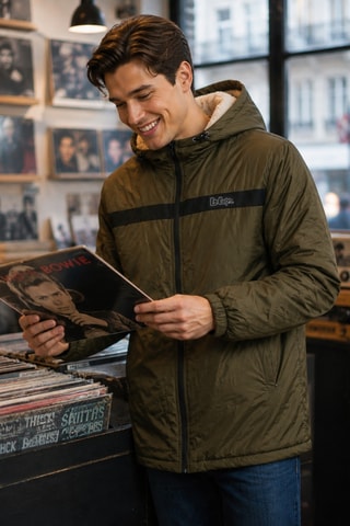 Parka con capucha - Lee Cooper - Caqui